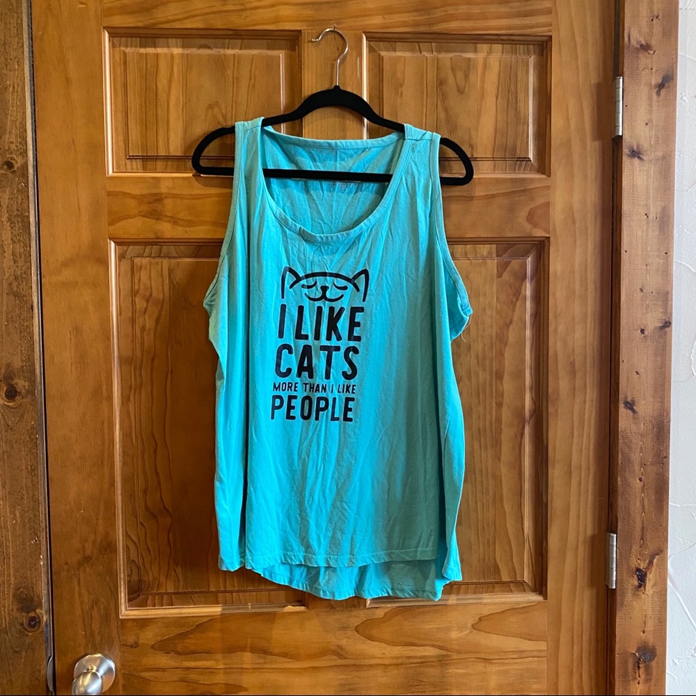 Teal tank